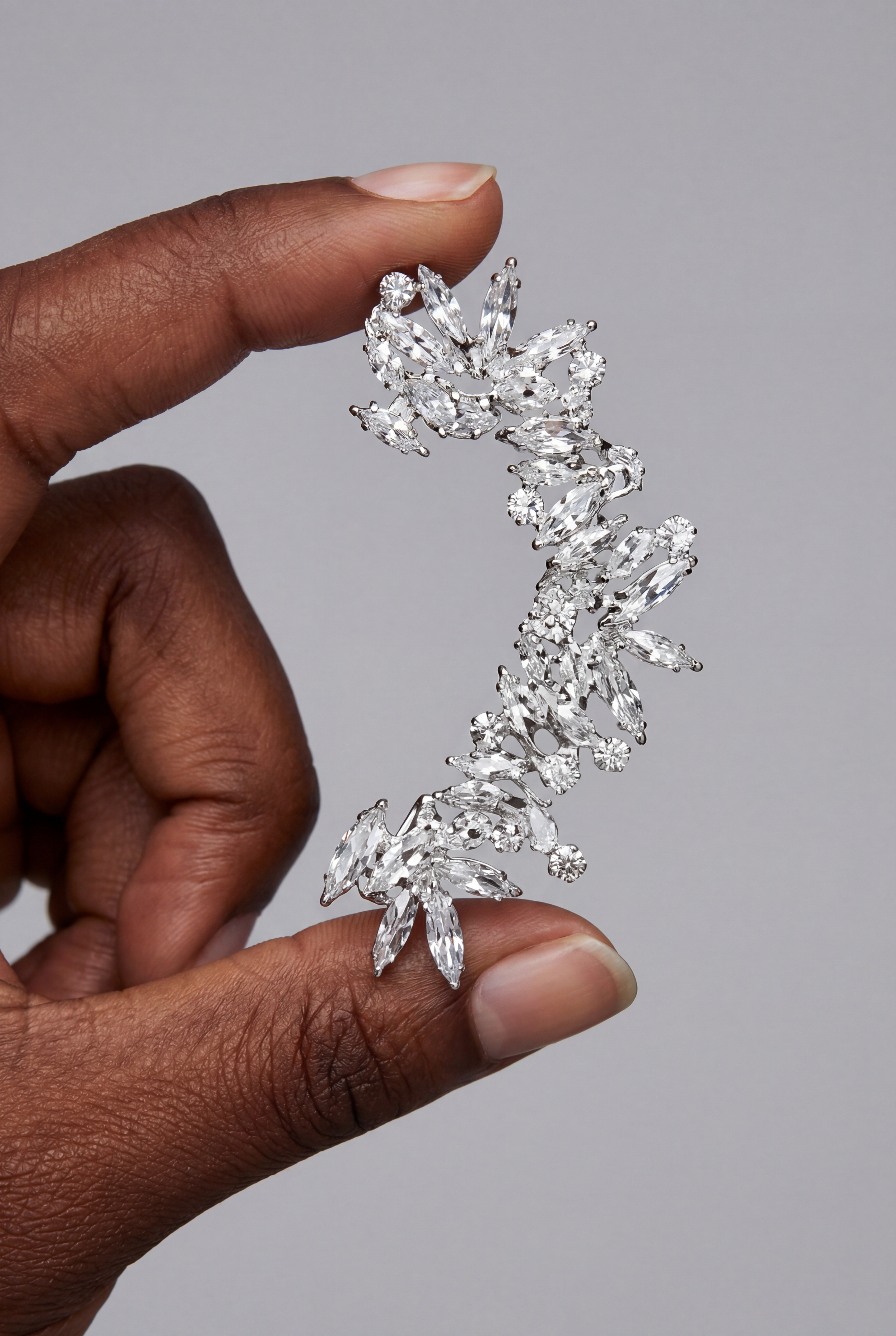 Rhinestone Ear Cuff — 6